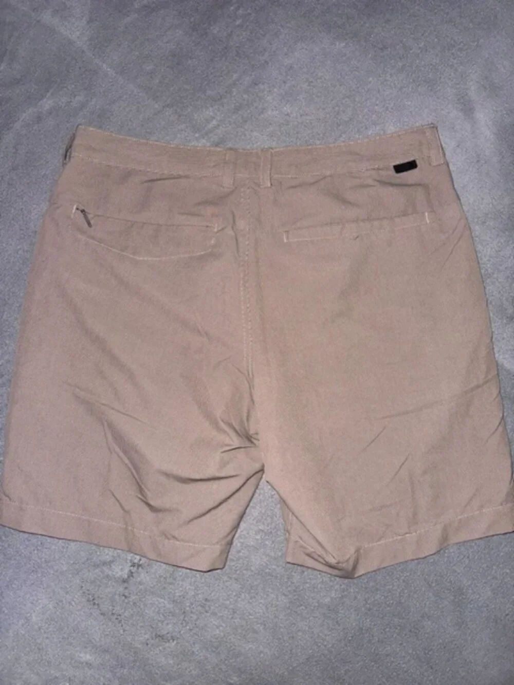 The North Face Mens Shorts Size 36 Beige Khaki Performance Outdoor Hiking Casual